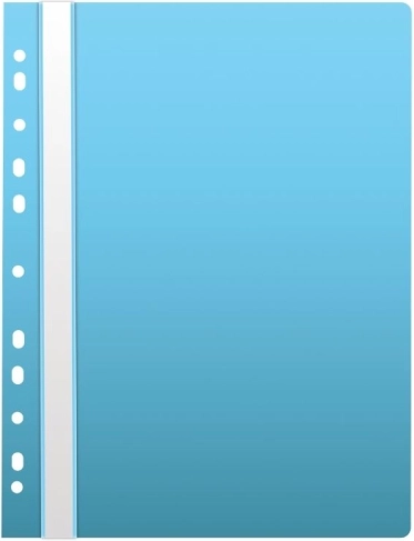 Classeur rapide A4 avec euro-perforation bleu clair