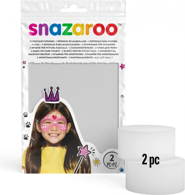 Sponzen voor gezichtsschildering 2 stuks