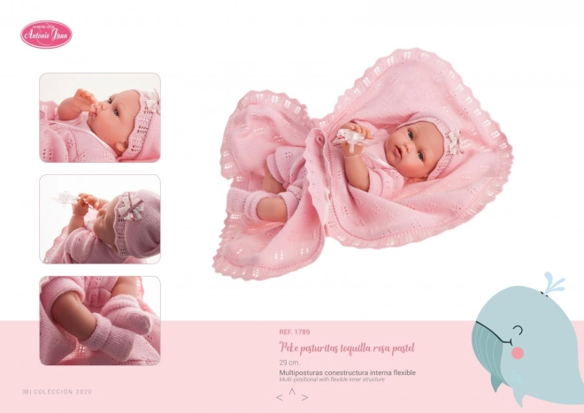 Realistische babypop met bewegingsfunctie