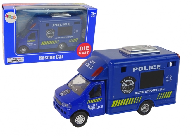 Reddingsvoertuigen met wrijvingaandrijving - Politie, Brandweer, Ambulance