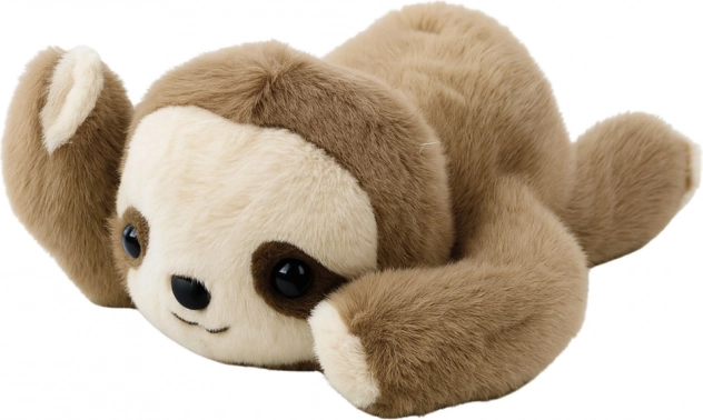 Plüschfaultier 30 cm – beige
