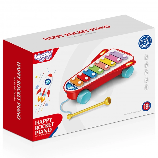 Musical Bells Happy Rocket WOOPIE for kids from 18 months