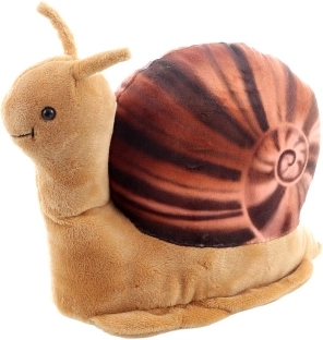 plush snail 24 cm eco friendly
