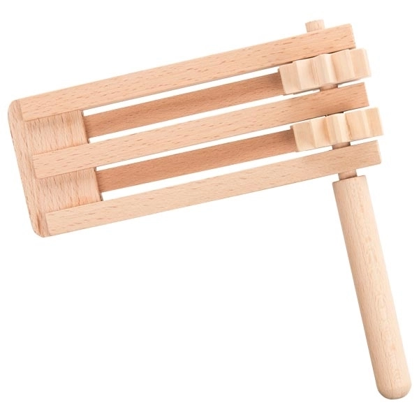 Goki Dubbele Houten Ratels