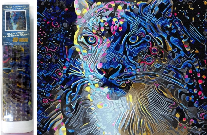 Norimpex diamantschilderij leeuwin 30x40 cm