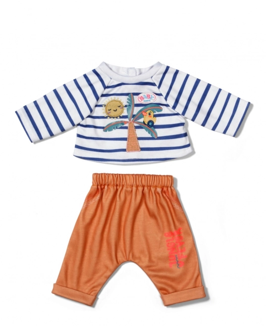 BABY born clothing for dolls 43 cm with palm motif