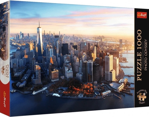 Puzzel TREFL Premium Plus Photo Odyssey: Manhattan, New York 1000 stukjes