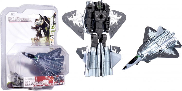 Metalen autorobot 11 cm
