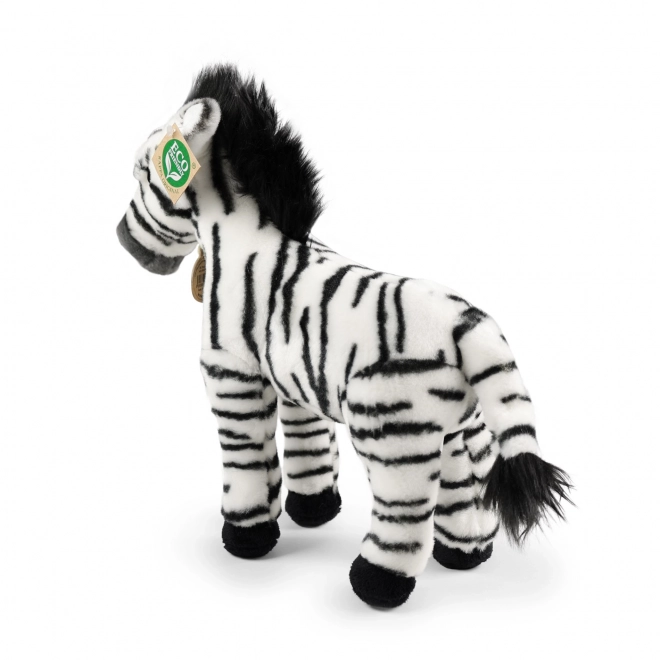 Pluchen zebra staand 30 cm ECO-VRIENDELIJK