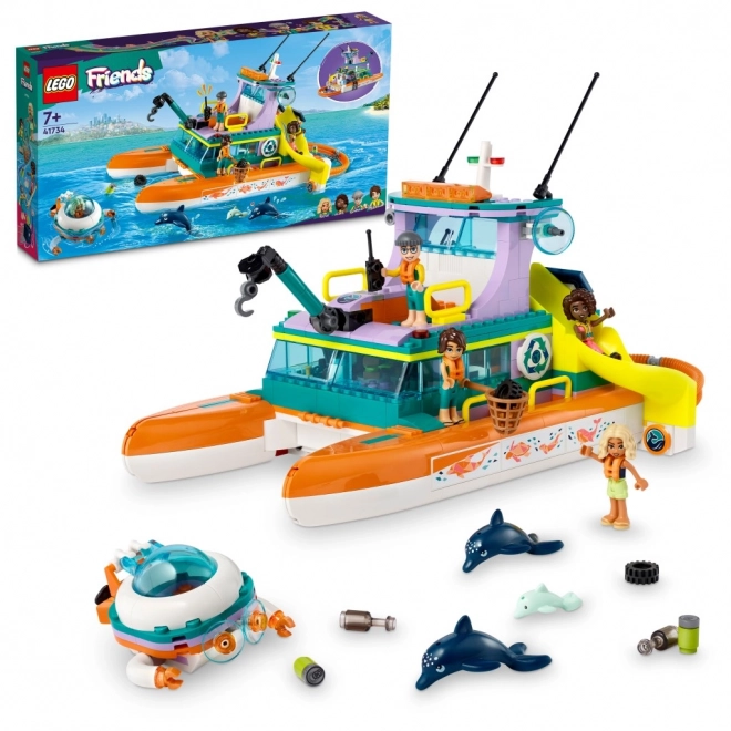 LEGO Friends zee-reddingsboot