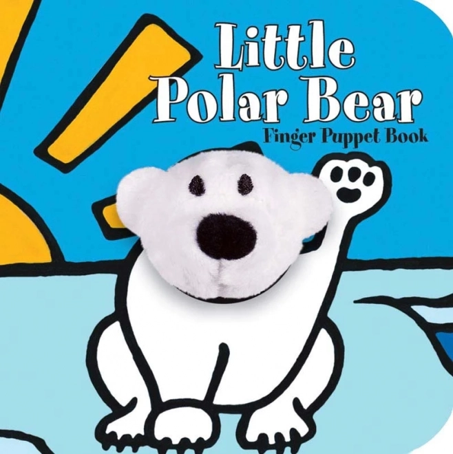 Livre marionnette Petit ours polaire – livre interactif à doigt en anglais