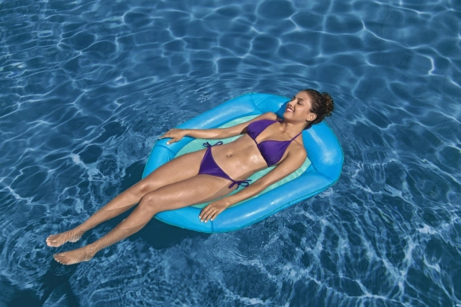 Opblaasbaar ligbed Bestway met hoofdsteun en netbodem