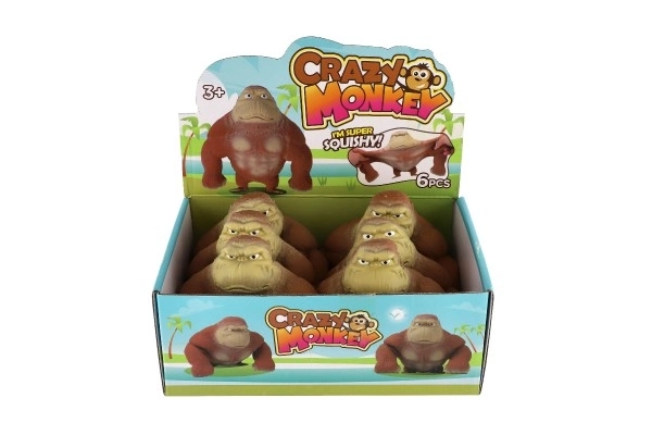 Antistress uitrekbare aap Gorilla