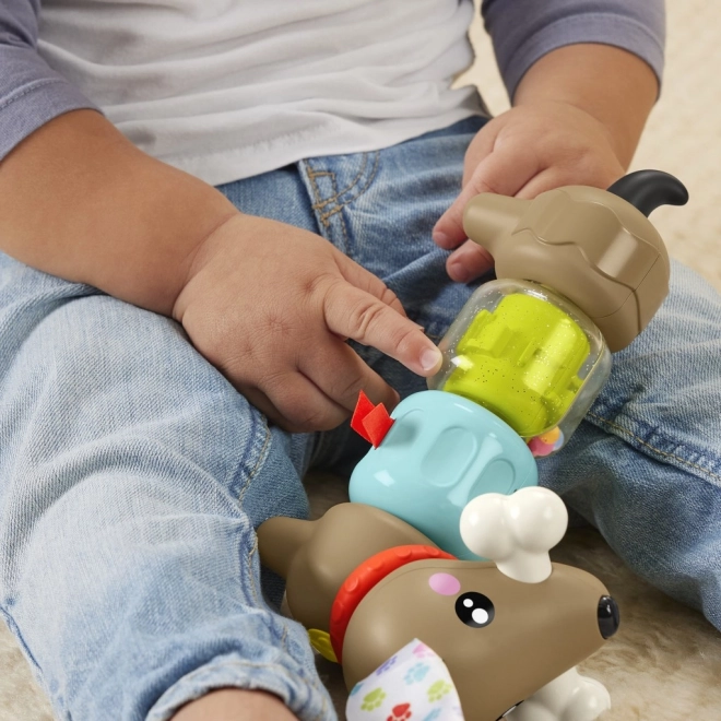 Fisher-Price Rattling and Clacking Dachshund Toy