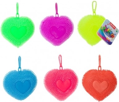 Anti-stress siliconen hart-hanger 11 cm