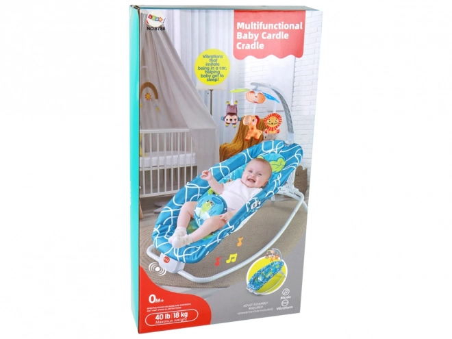 Kinderligstoel 2v1 schildpad