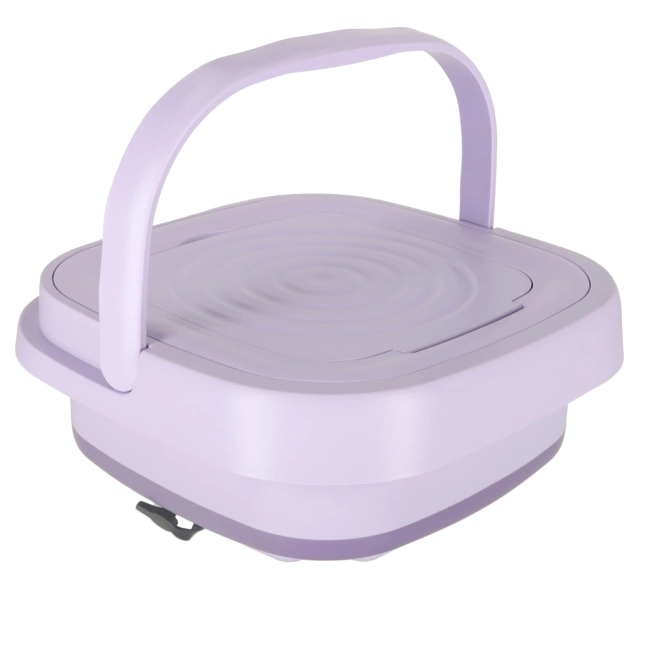 Mini Faltbare Reise Waschmaschine 8L Lila