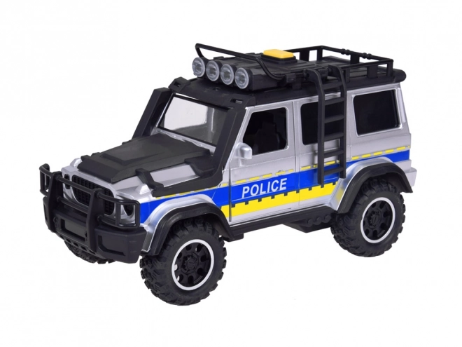 Voiture de police tout-terrain avec lumières et sons