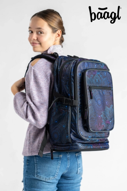 BAAGL 3 SET Kubieke Zen: rugzak, etui en zak