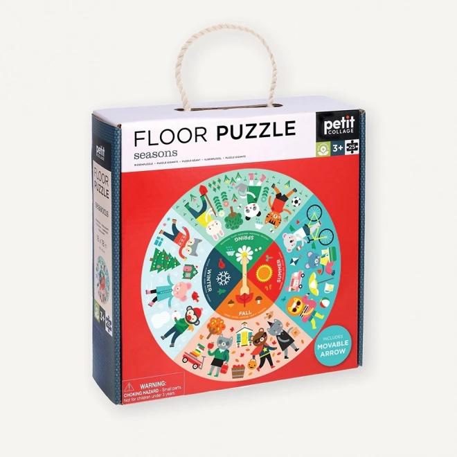 Floor Puzzle Seasons PETIT COLLAGE