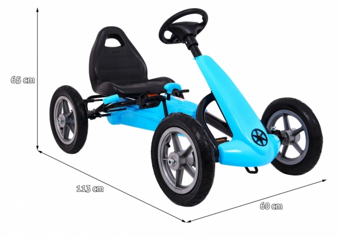 Kart STAR Blauw