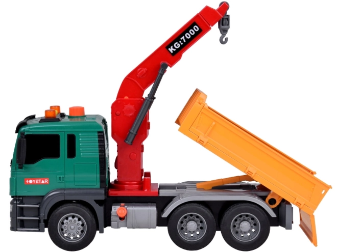 Bildungsspielzeug Müllabfuhr mit Containern Toytar