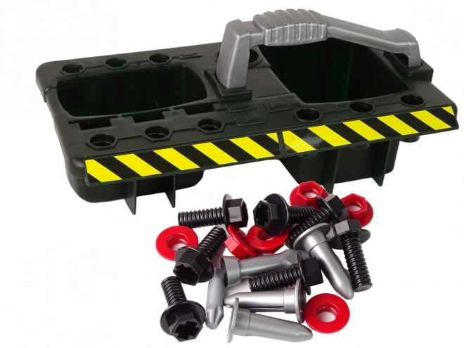 Green Kids' DIY Tool Set with Battery Drill