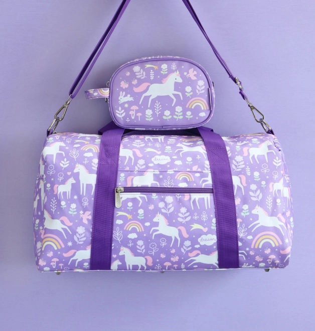 Sac de voyage pour enfants - LICORNES et ARC-EN-CIEL