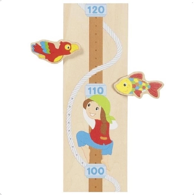Wooden Growth Chart Pirates GOKI