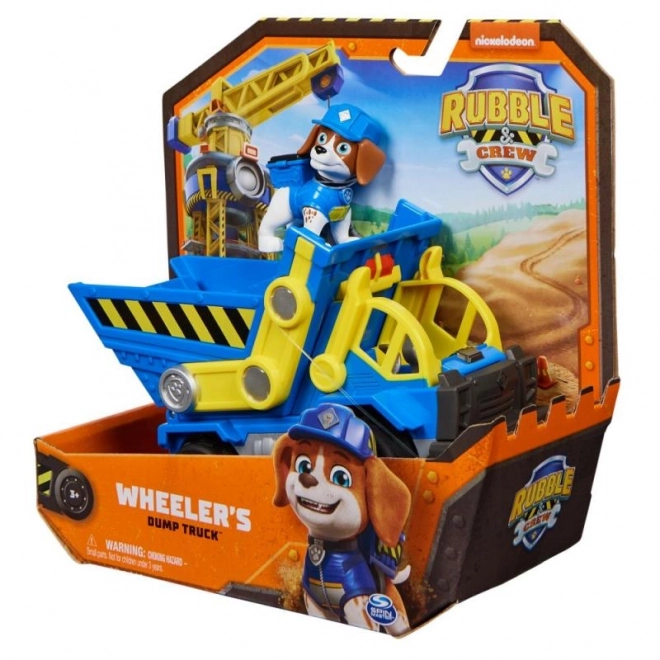 Tipping Truck Wheeler - Rubble and his Team