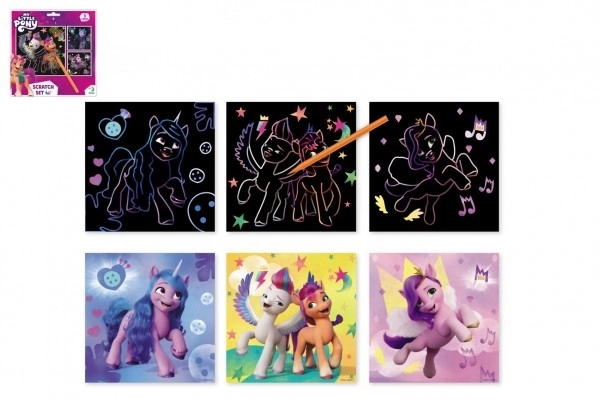 Krastekening My Little Pony 20x20 cm