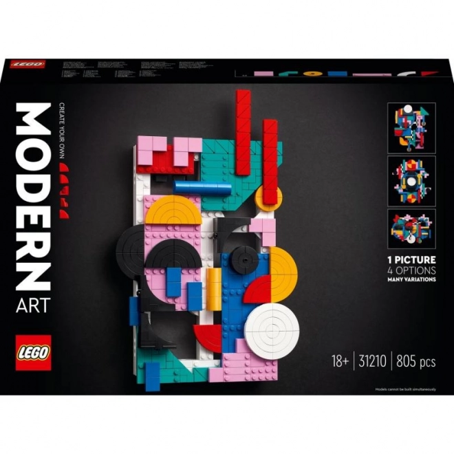 Lego Art 31210 Hedendaagse kunst
