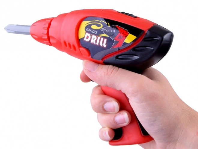 Kinder werkbank met gereedschap