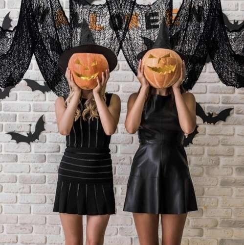 Décoration d'Halloween toile d'araignée 198 x 76 cm