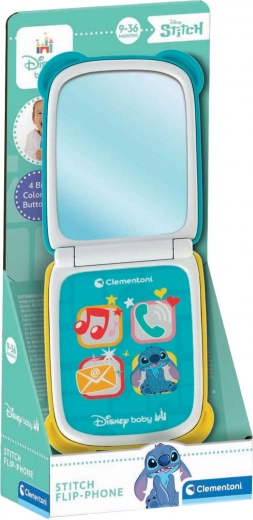 Clementoni Baby téléphone pliable Stitch