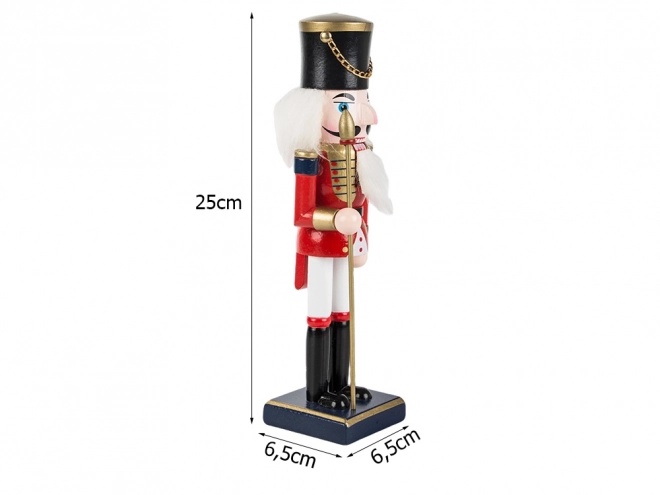 Houten notenkraker soldaat kerstdecoratie