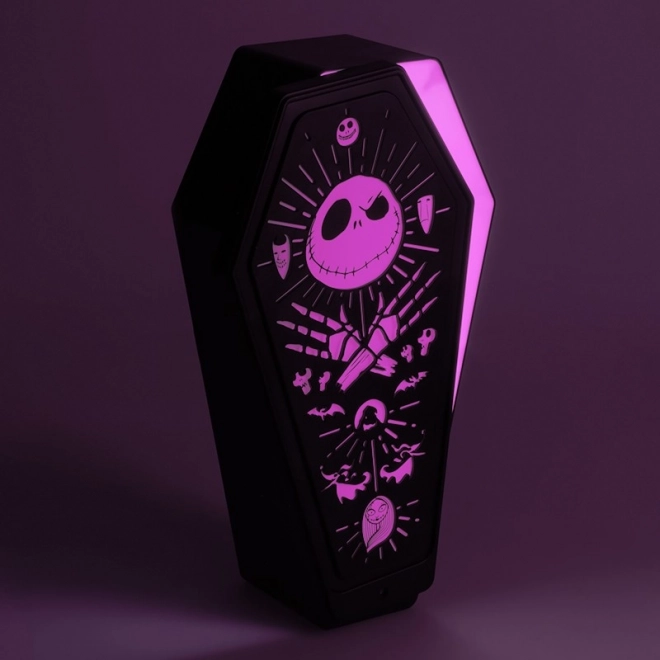 3D Licht Nightmare Before Christmas in Sargform