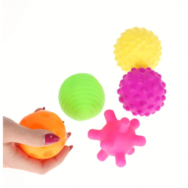 Zachte sensorische ballen 6 stuks