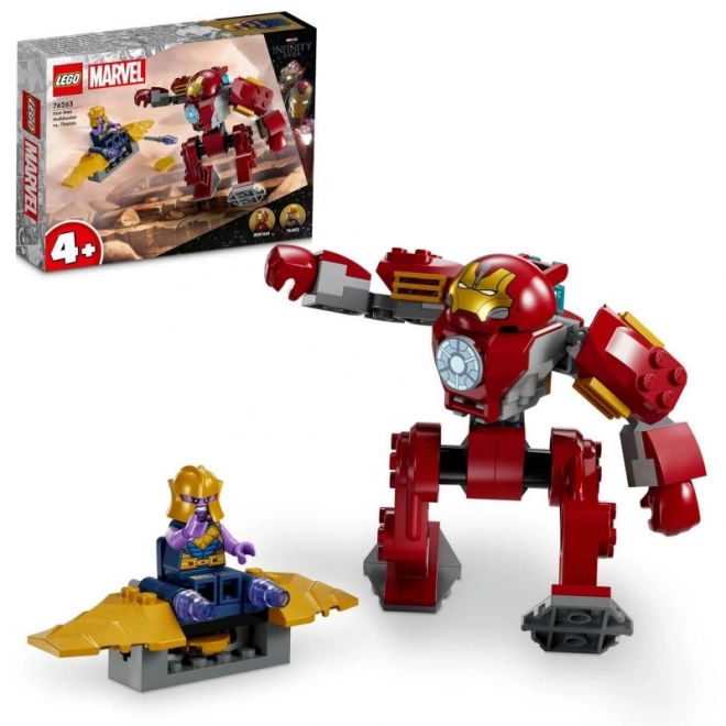 Lego Marvel Iron Man Hulkbuster tegen Thanos