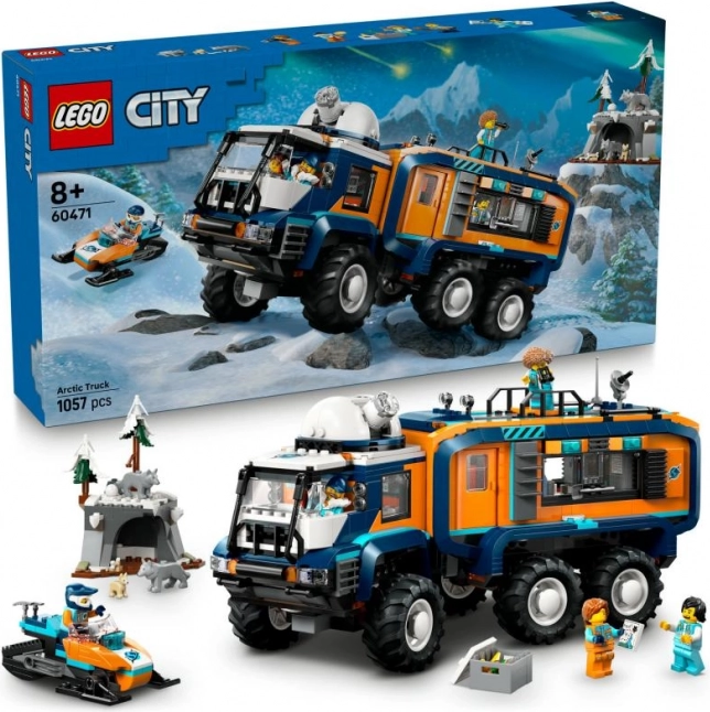 LEGO City Cargo Truck with Arctic Explorer's Laboratory