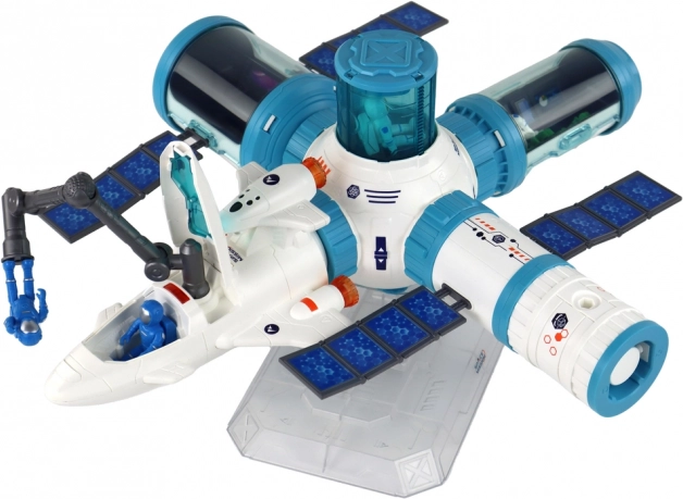 Robotarm en realistische ruimtemissies