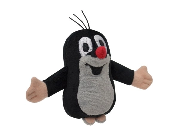 Pluchen vingervoelpoppetje Krtek 8 cm