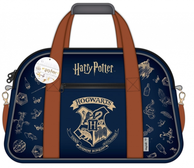 Harry Potter sac de sport bleu marine & or