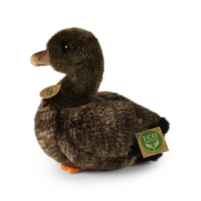 Pluche eend eco-vriendelijk