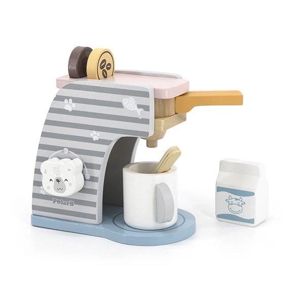 Wooden Coffee Maker for Kids