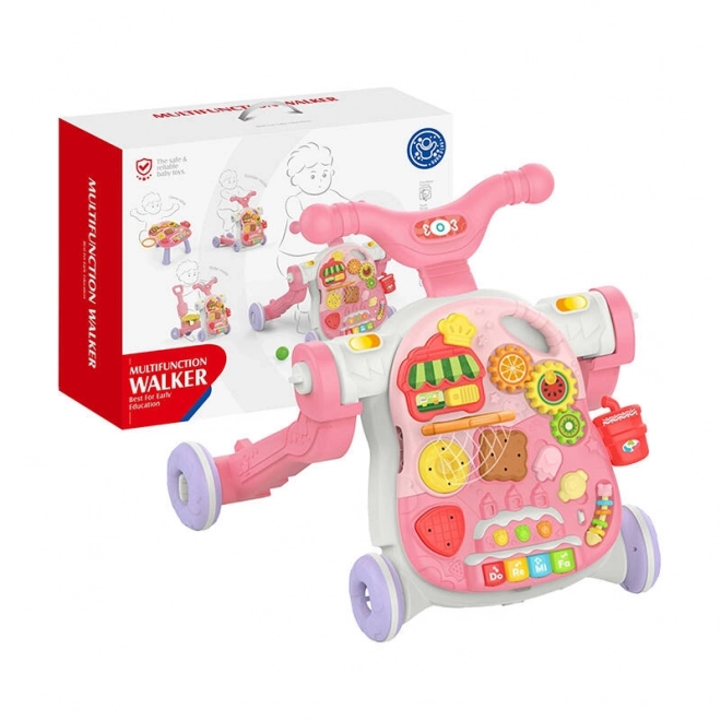 Interactieve educatieve tafel 4 in 1 roze