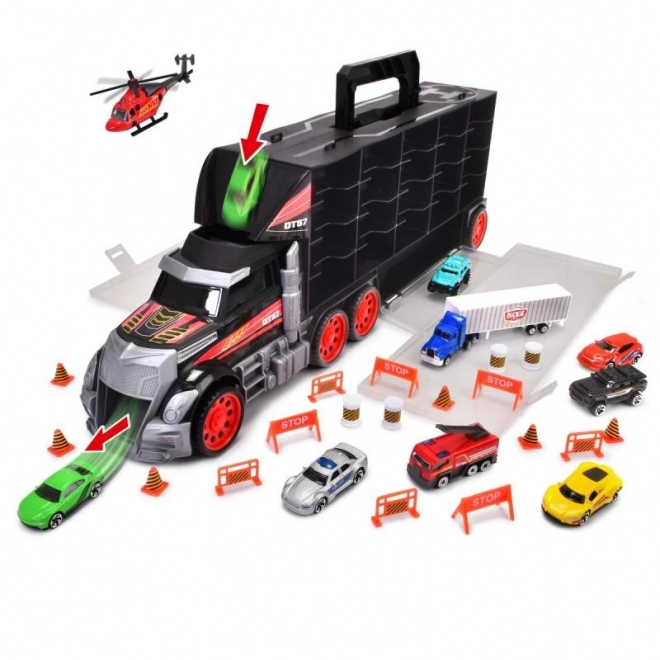Koffer vrachtwagen met accessoires