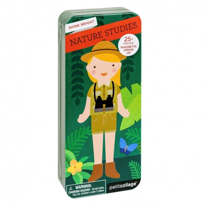 Magnetisches Puzzle-Set "Wissenschaftlerin" von Petit Collage