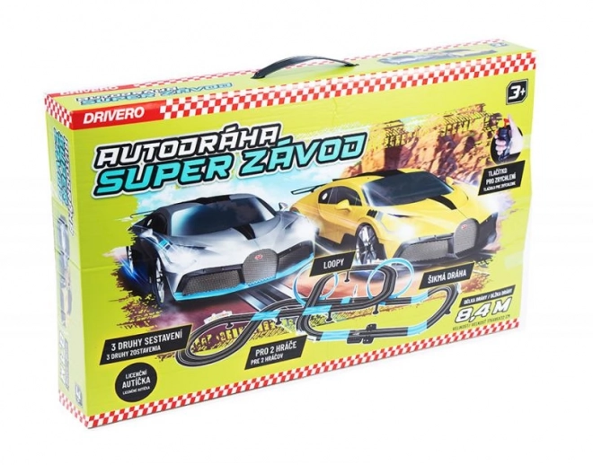 DRIVERO Racebaan 8,4m Grote race