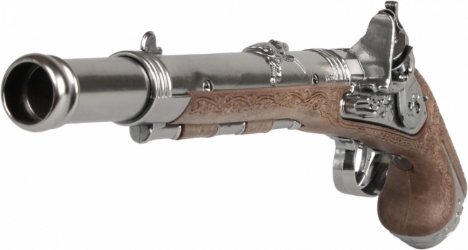 Pistolet pirate en métal Gonhera